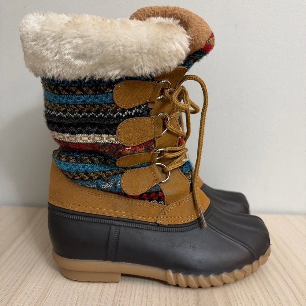 Capelli kids Cozy Multicolor Winter Boots size 13